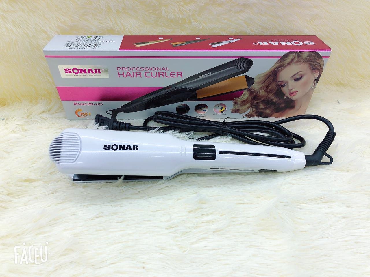 Sonar plancha de outlet cabello