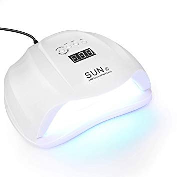 GUHAOOL Lampara LED Uñas 180W Profesional Secador de Uñas LED UV