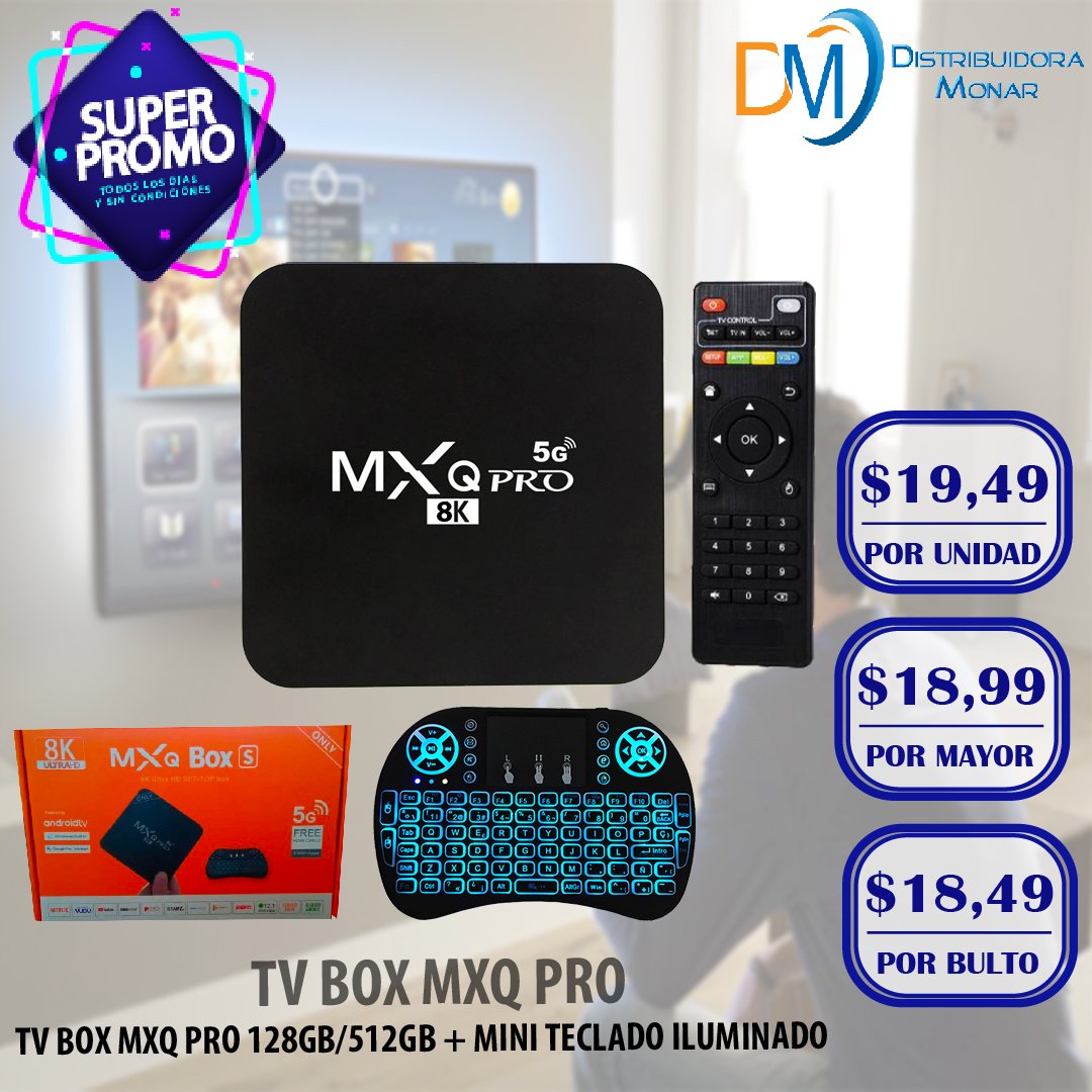Tv Box TX6 4k 8gb 128gb - Importadora y Distribuidora Monar