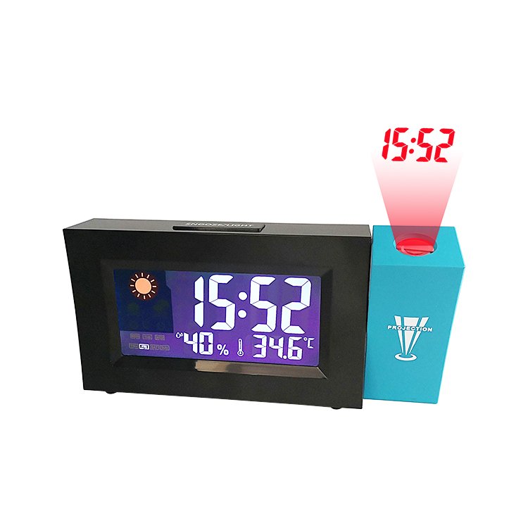 Calendario reloj proyector pantalla a color - Importadora y Distribuidora  Monar