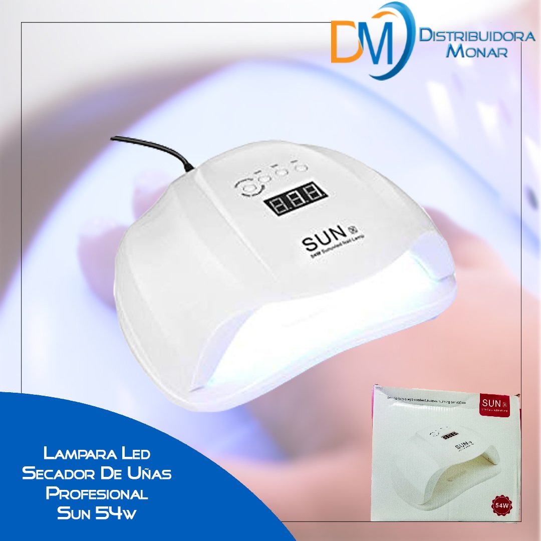 GUHAOOL Lampara LED Uñas 180W Profesional Secador de Uñas LED UV