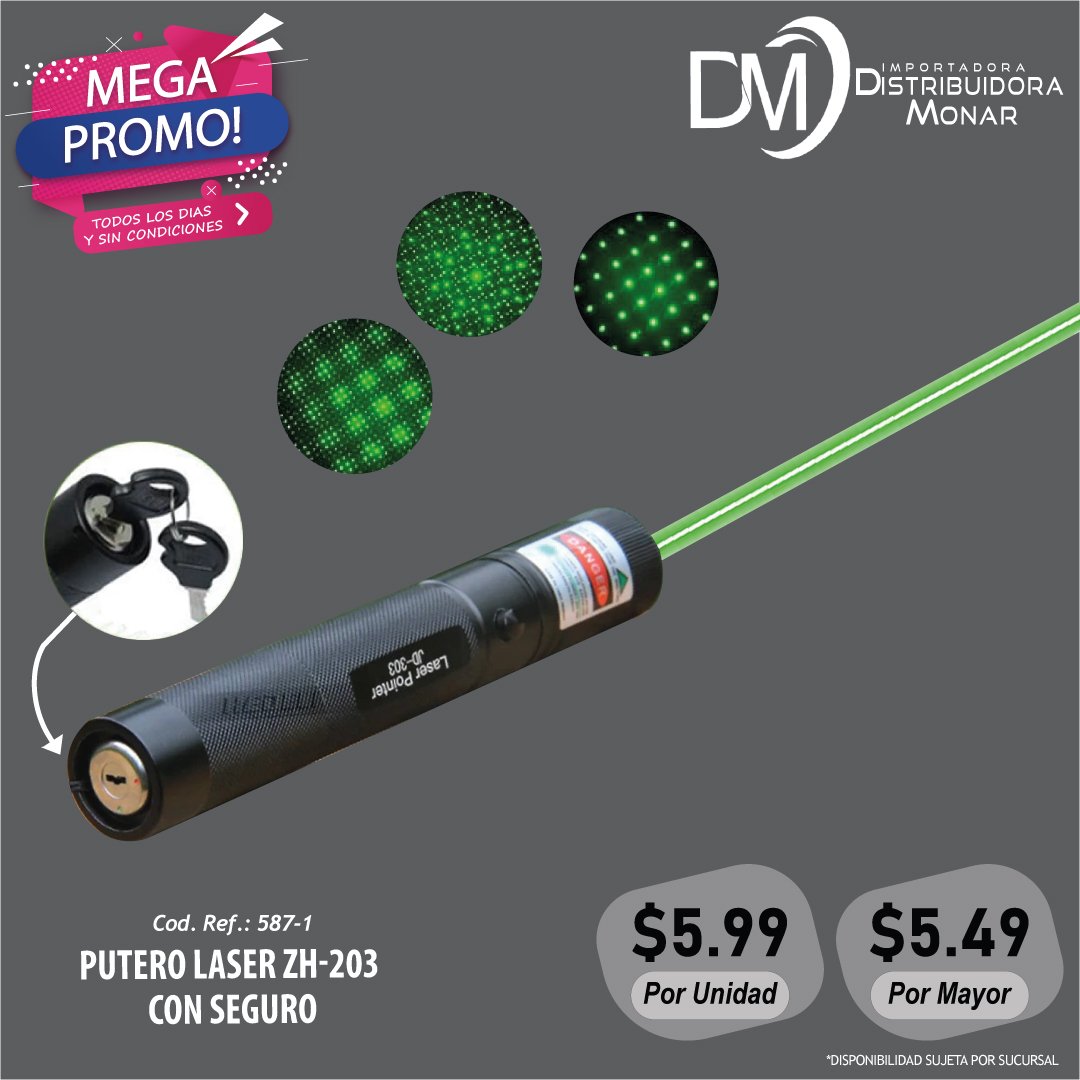 Puntero Laser para presentaciones Malubero Malu303