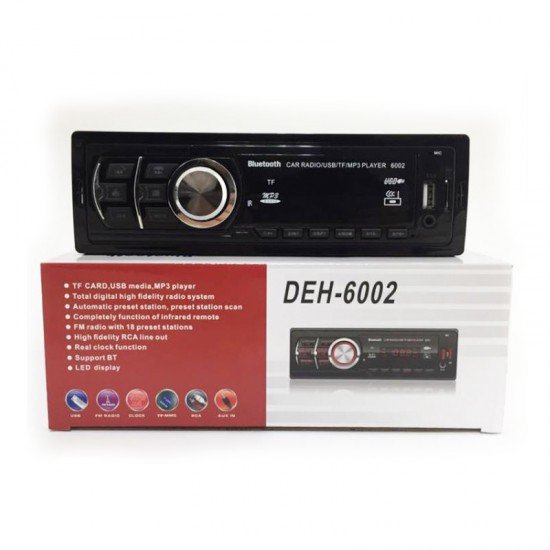 Radio Bluetooth Para Carro DEH-6002 - Importadora y Distribuidora Monar