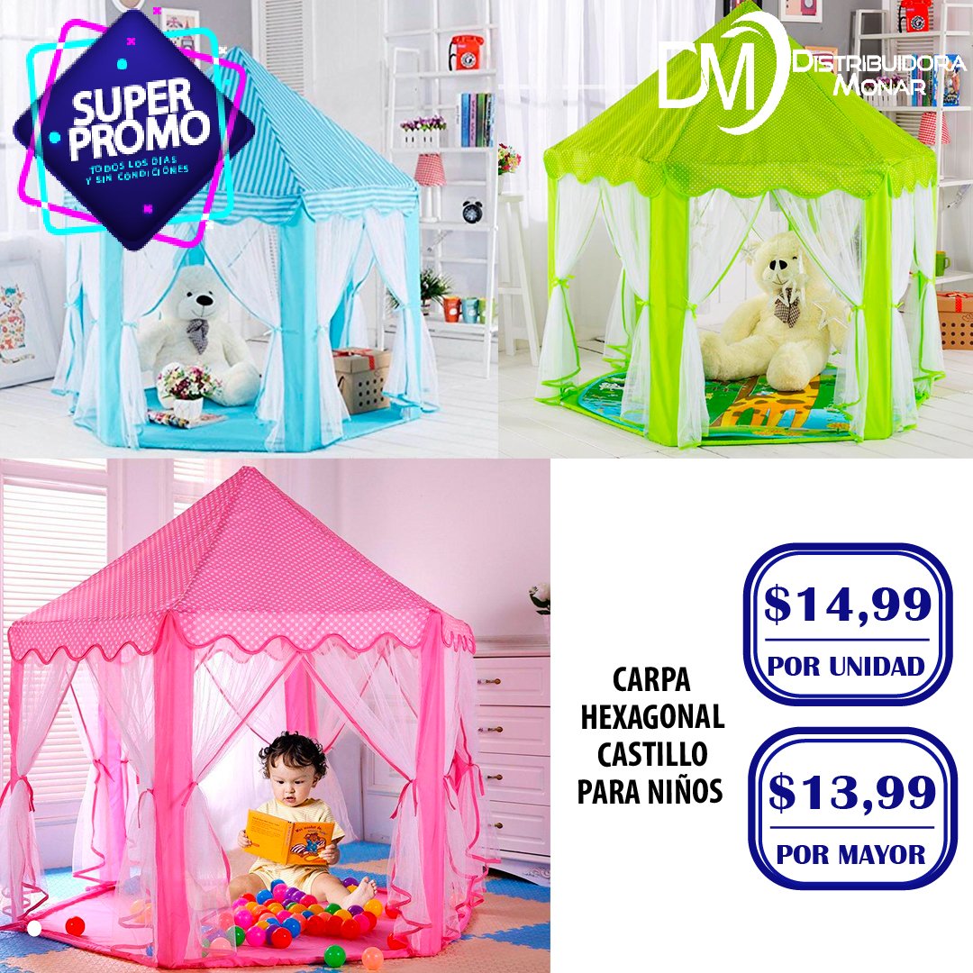 Carpa castillo niña on sale