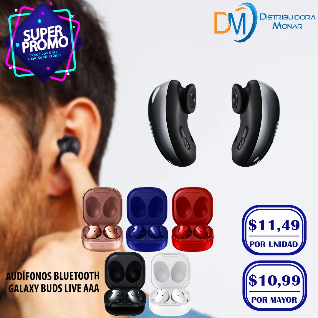 Audífonos bluetooth samsung buds hot sale